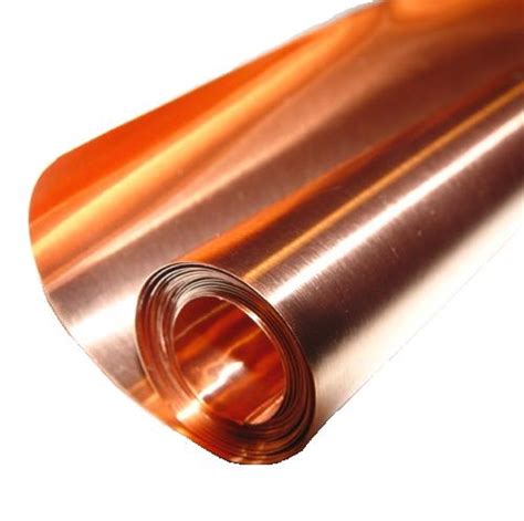 rolled copper sheeting